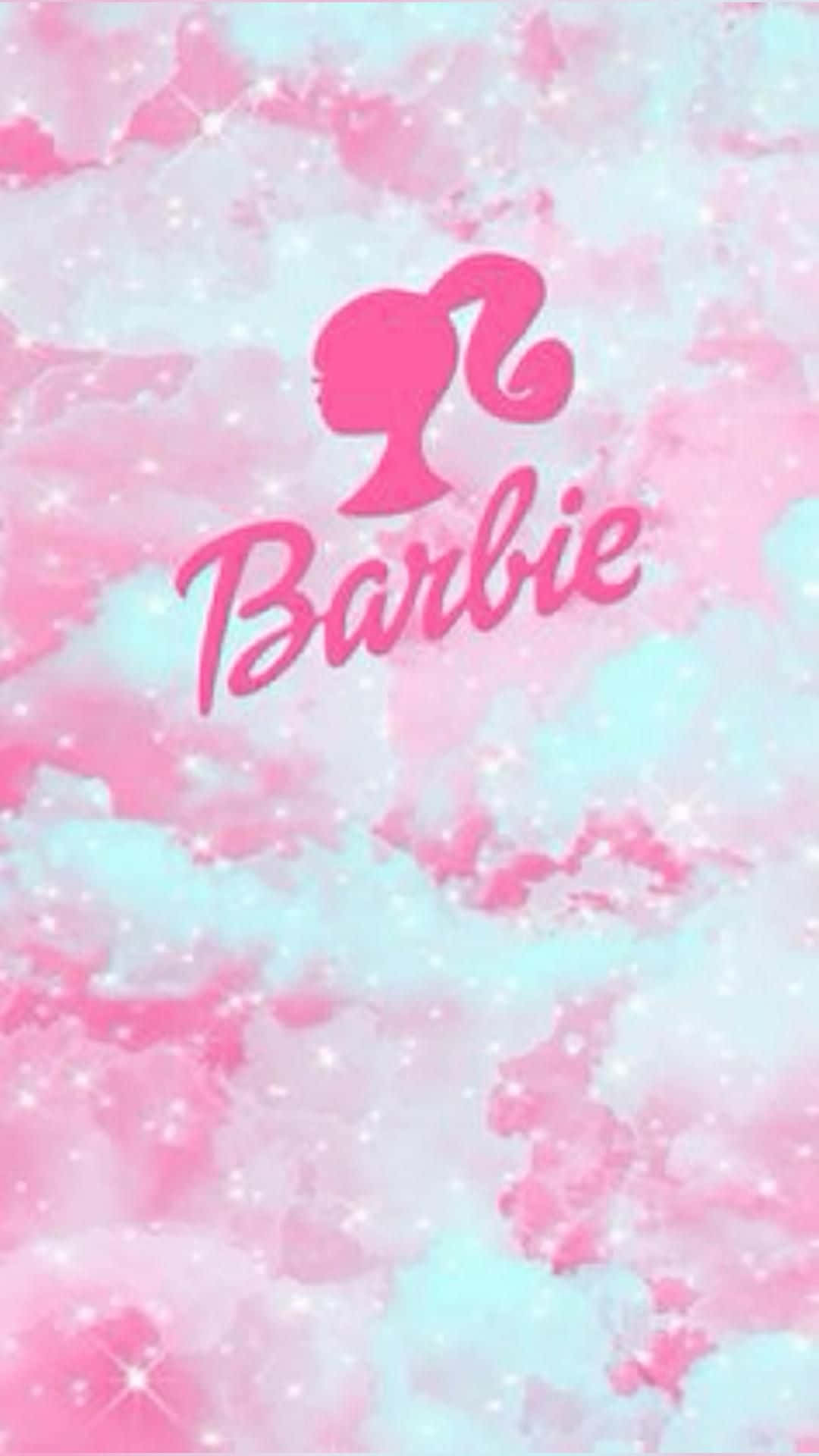 Pink Barbie Clouds Wallpaper Wallpaper