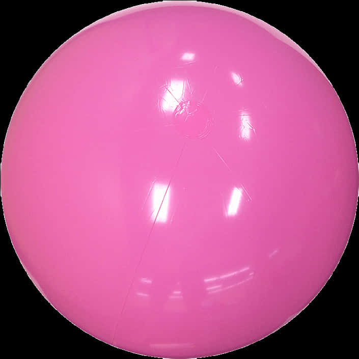 Pink Beach Ball Single PNG