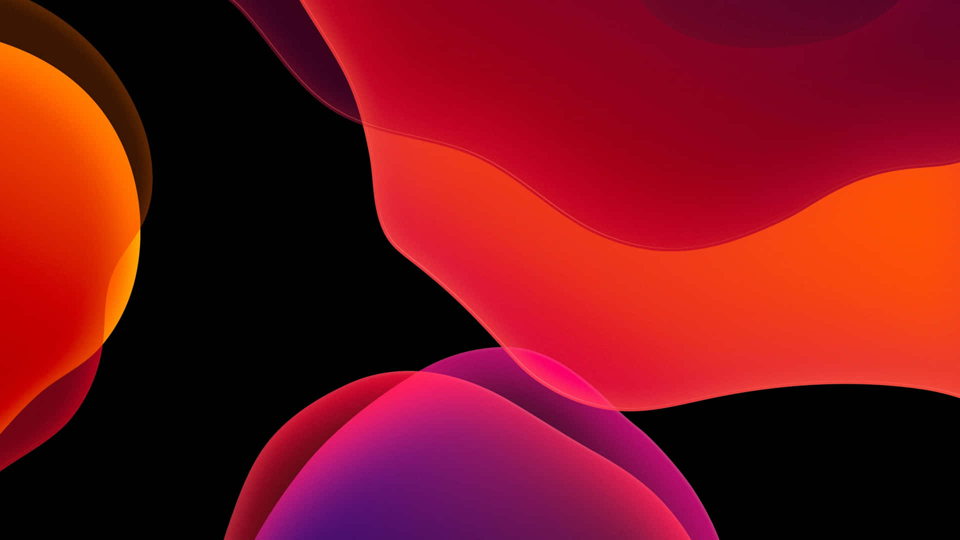 Pink Black Abstract Design Wallpaper