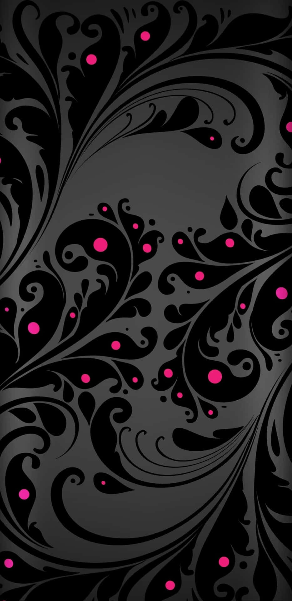 Einefrische Farbkombination Aussuchen: Pink, Schwarz Und Weiß. Wallpaper