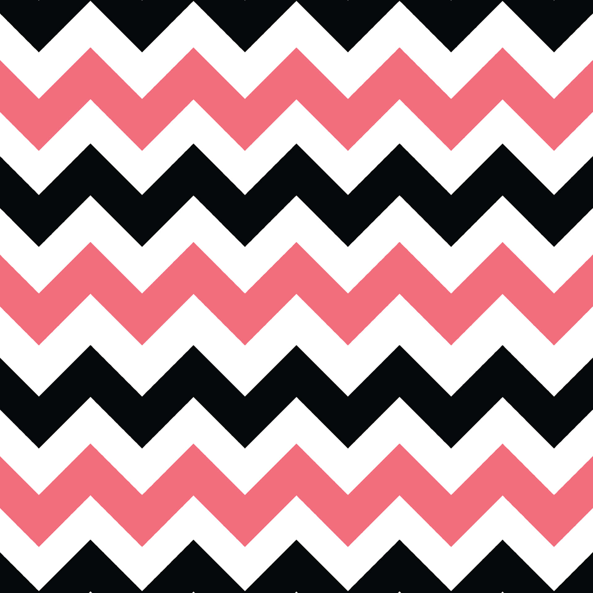 Abstract geometric pattern in pink, black and white. Wallpaper