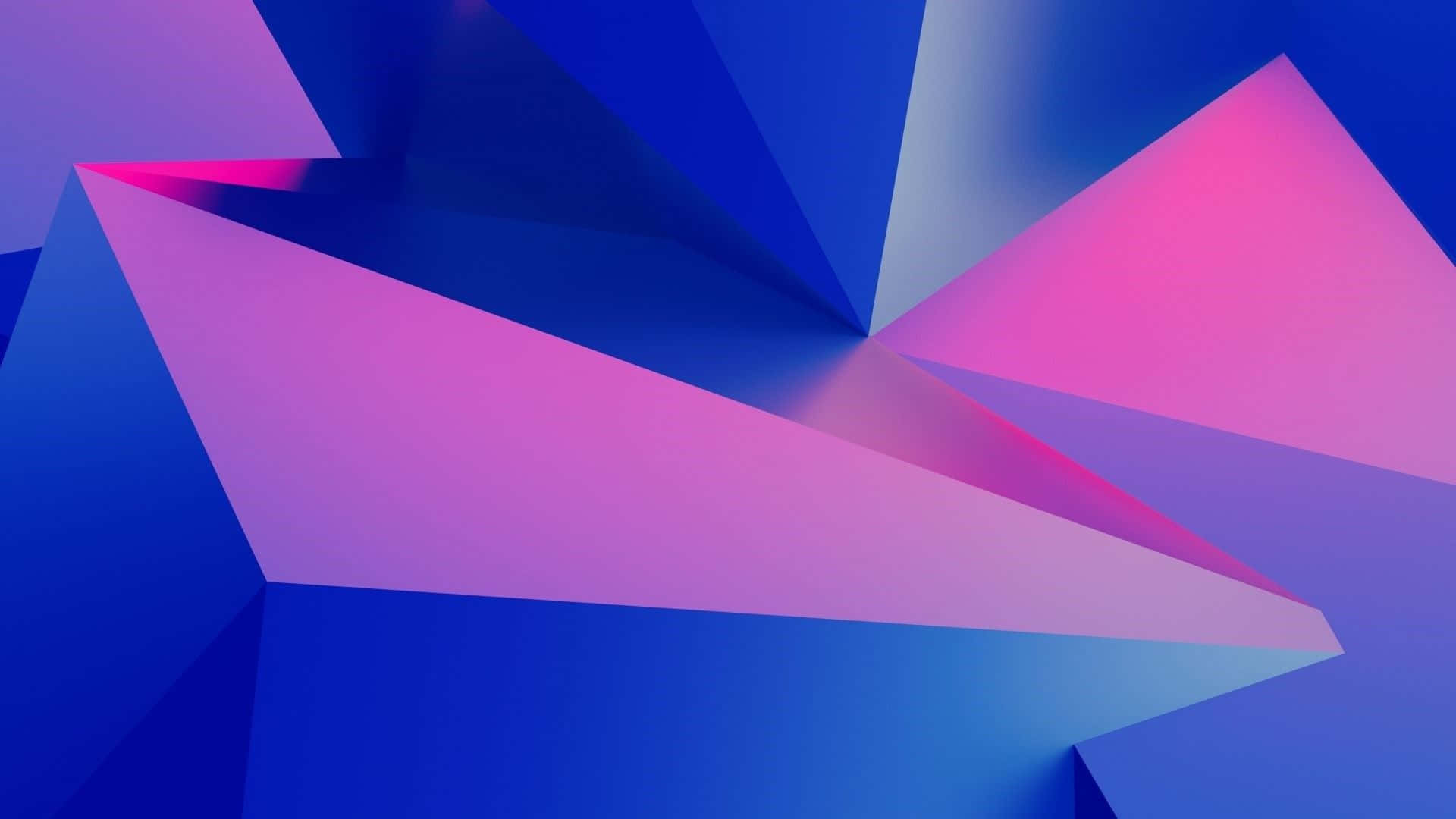 Beautiful Gradient Pink and Blue Background Wallpaper
