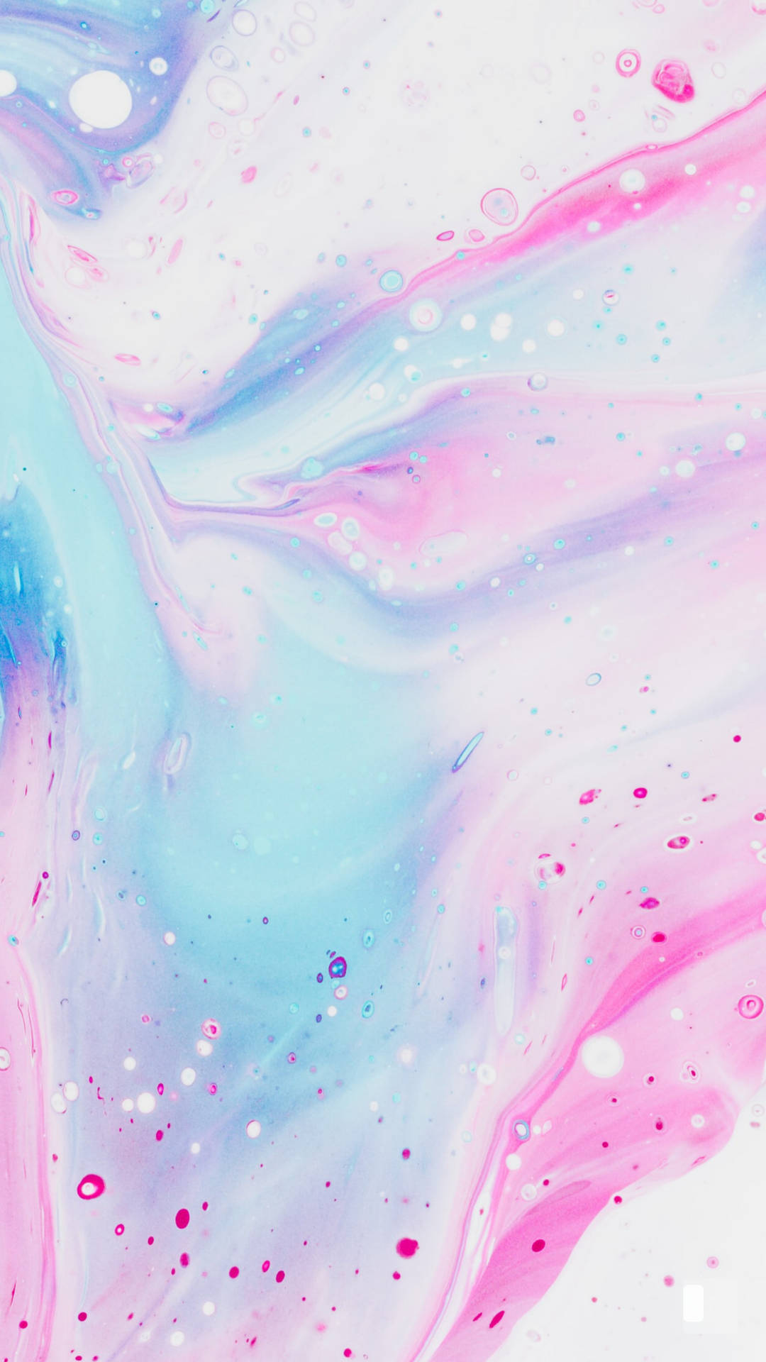 Pink Blue Abstract Paint Wallpaper