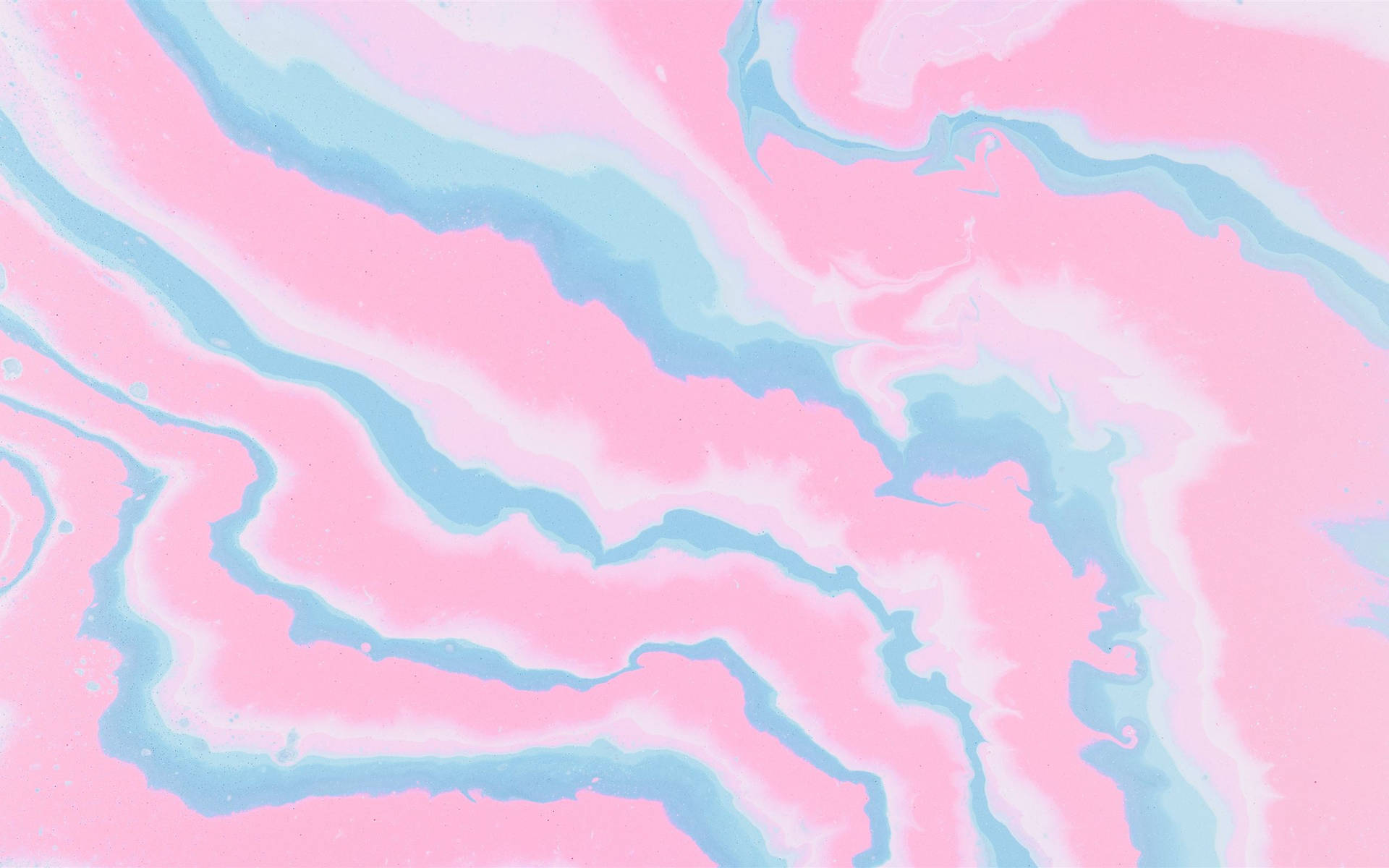Pink & Blå Bølger Abstrakt Wallpaper