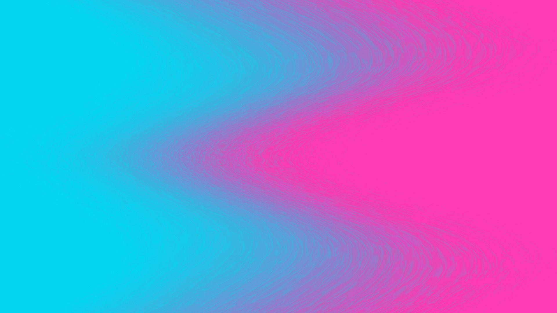 Pink Blue Zigzag Gradient Picture