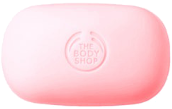 Pink Body Shop Soap Bar PNG