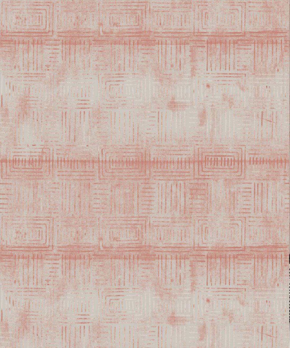 Pink Boho Pattern Wallpaper