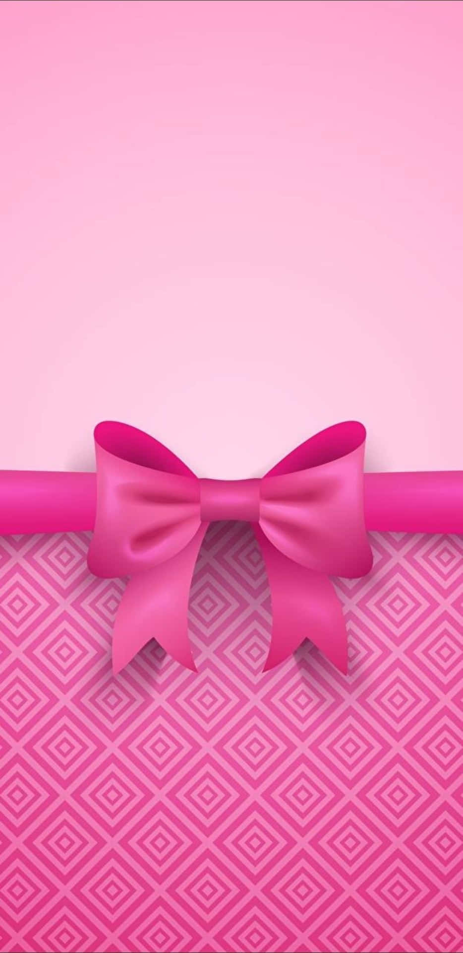 Pink Bow Aesthetic Wallpaper Wallpaper