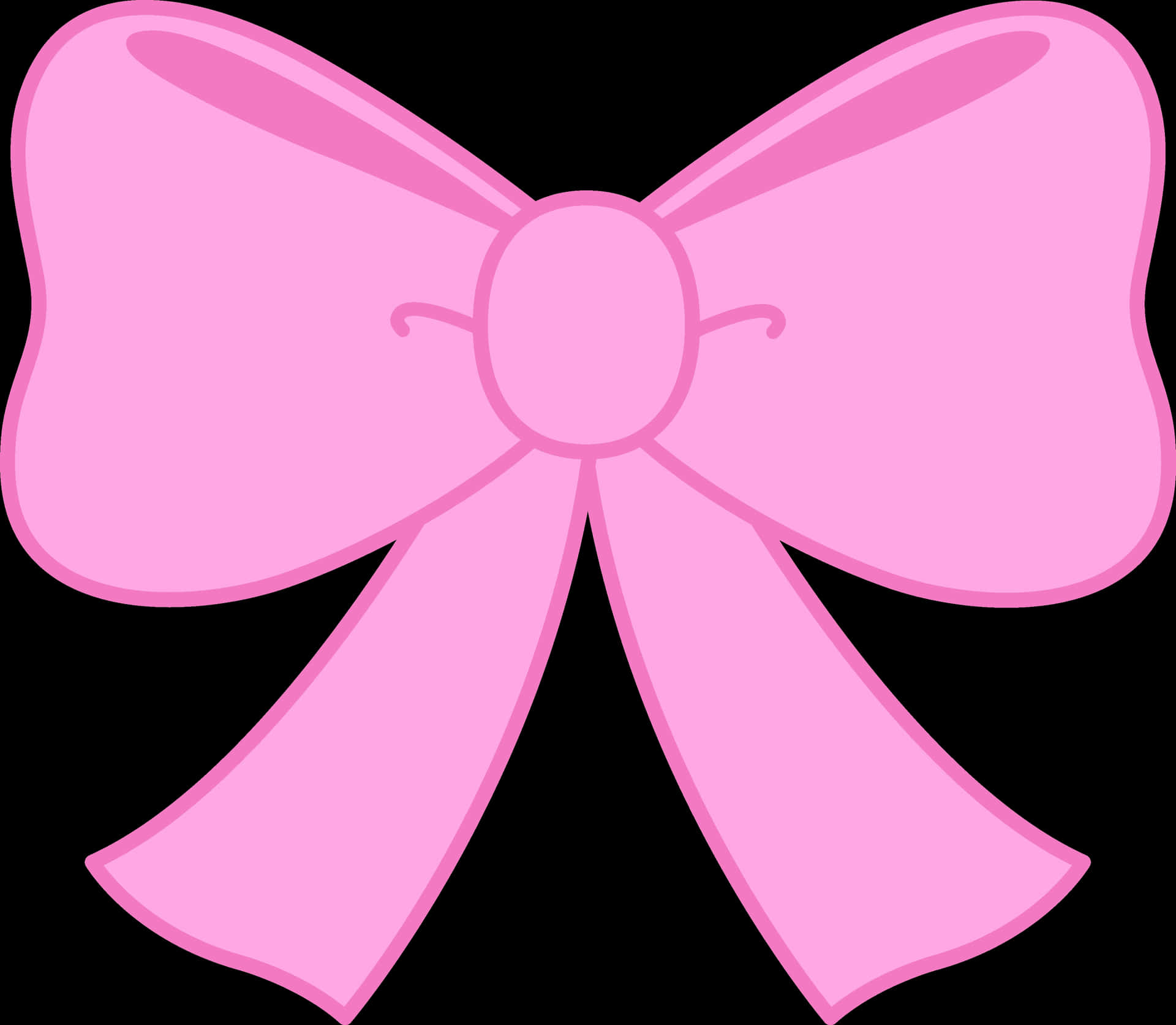 Pink Bow Clipart Wallpaper