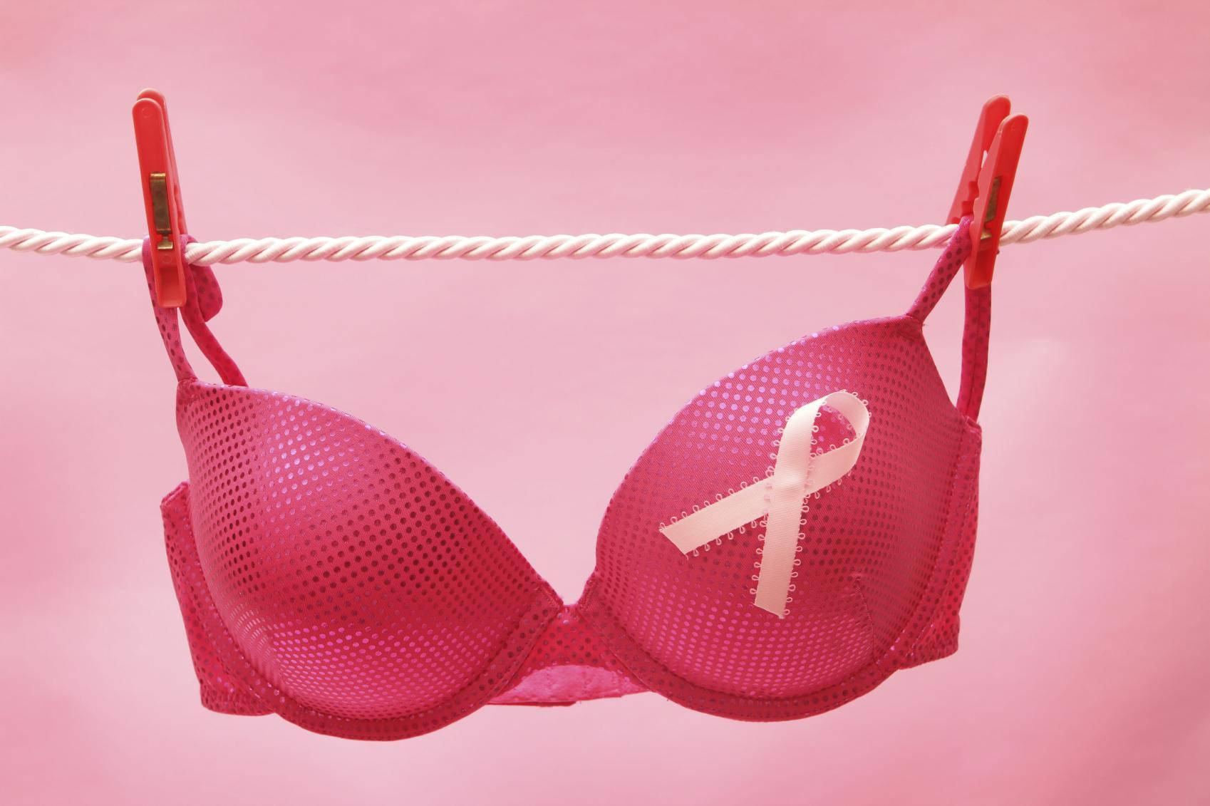 Rosabygel-bh Bröstcancermedvetenhet. Wallpaper