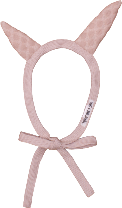 Pink Bunny Ears Headband PNG