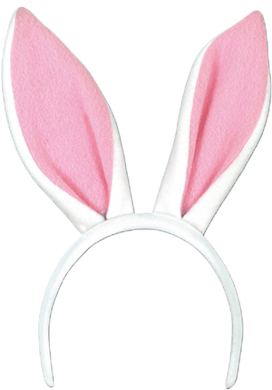 Pink Bunny Ears Headband.png PNG