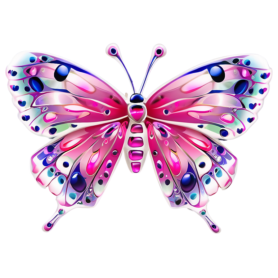 Download Pink Butterfly For Crafts Png Lxm | Wallpapers.com