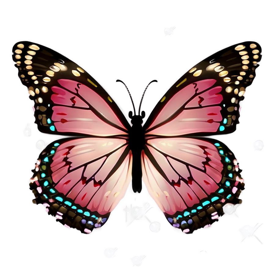 Download Pink Butterfly Transparent Background Png Rig91 