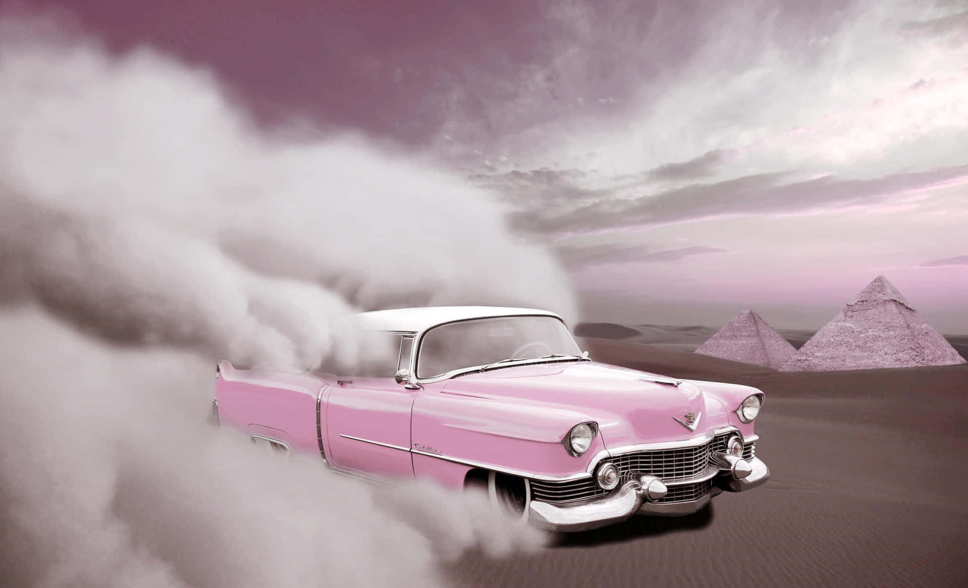 Pink Cadillac 2880 X 1751 Wallpaper Wallpaper