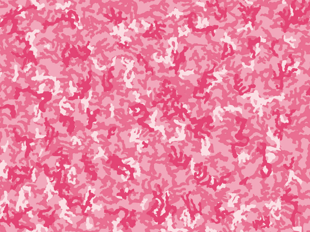 Tiny Pink Camo Prints Wallpaper