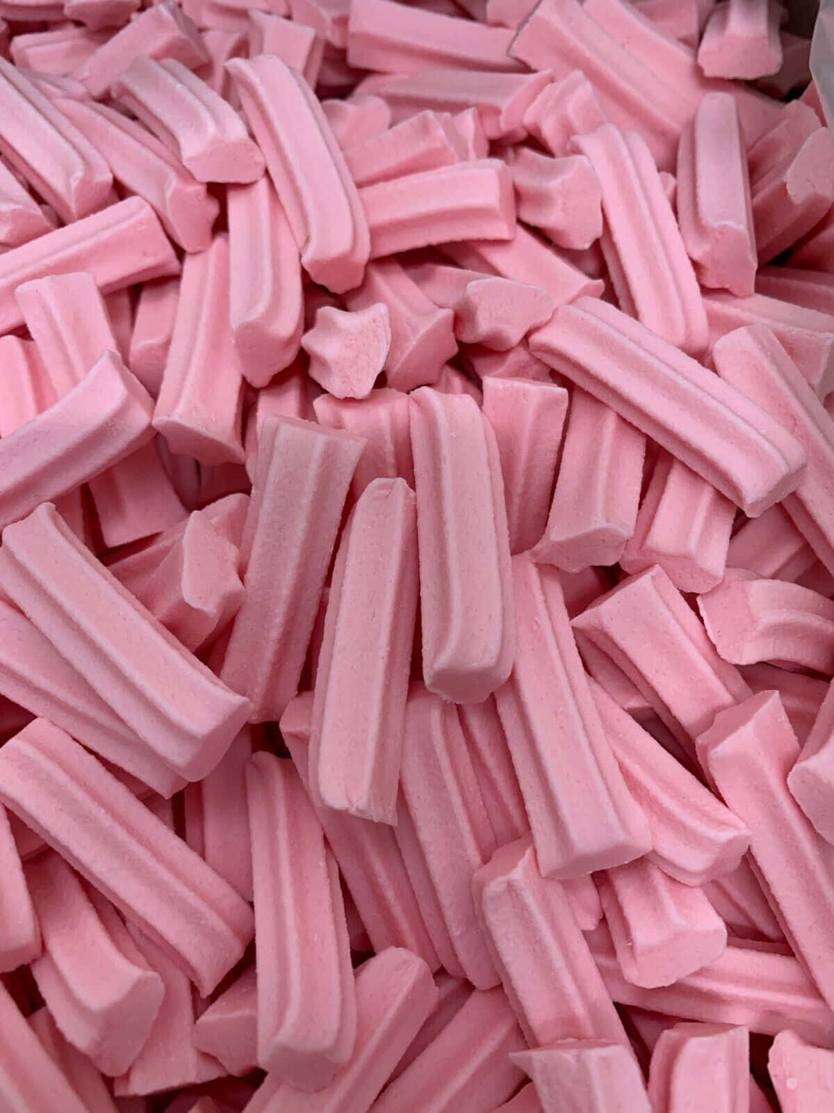 Delicious Swirl of Pink Candy Wallpaper