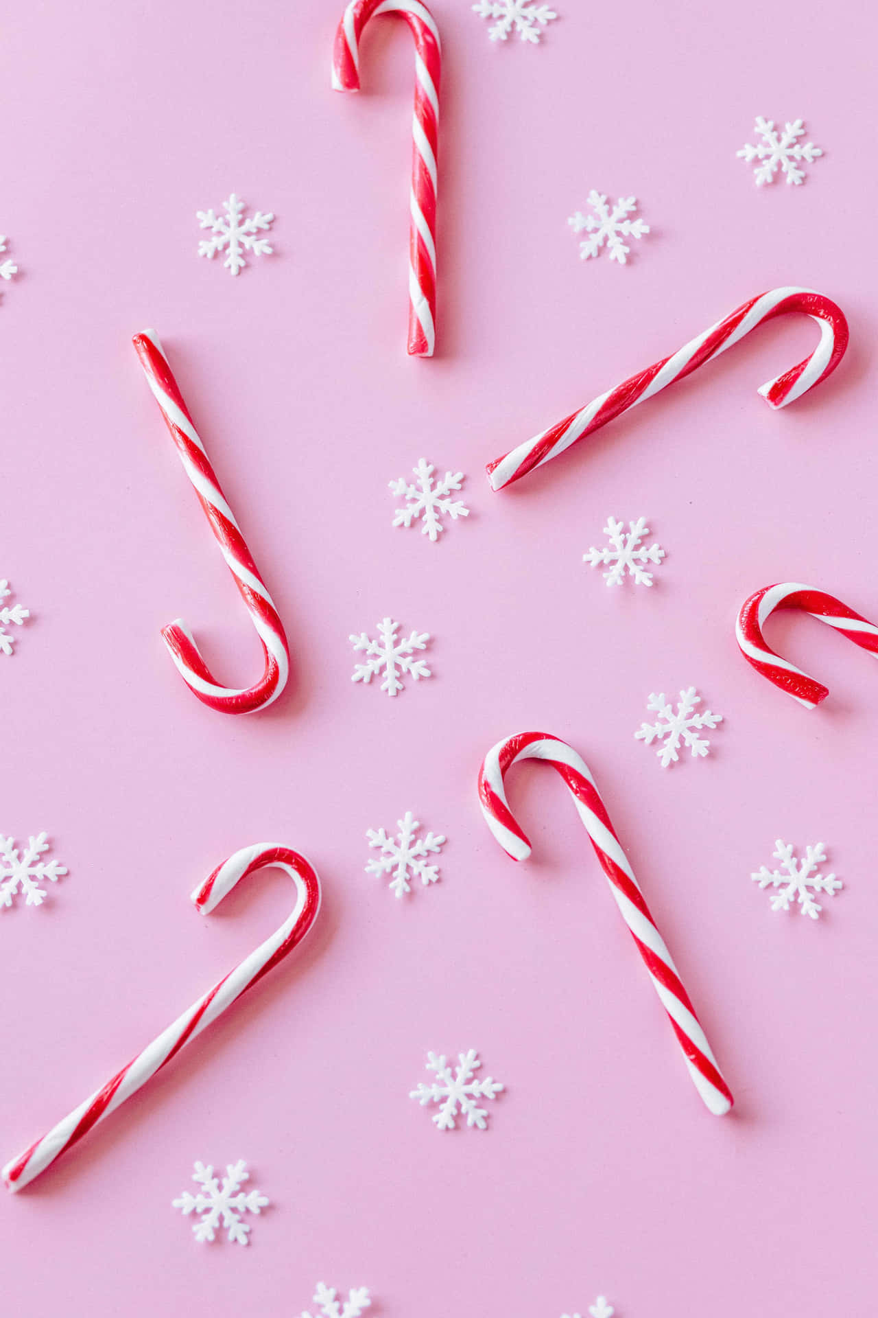 Delightful Pink Candy Close-up Wallpaper