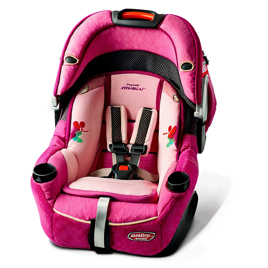 Pink Car Seat Png Upi27 PNG