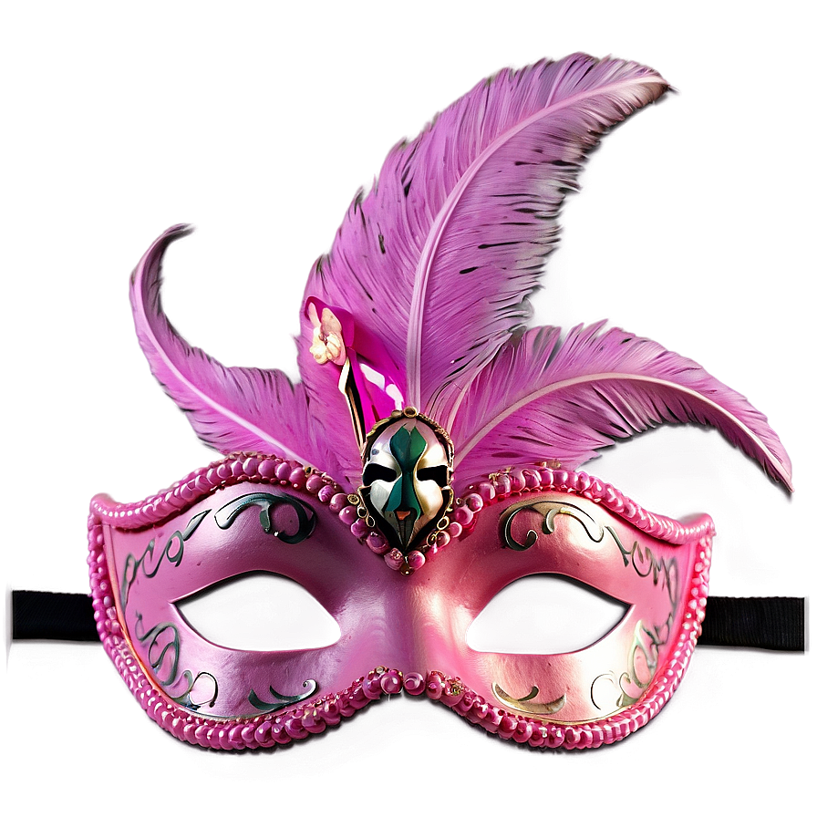 Download Pink Carnival Mask Png 51