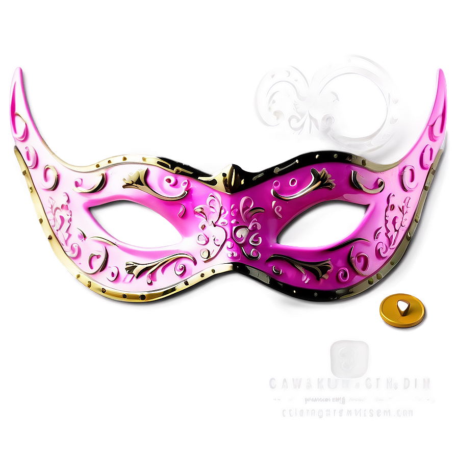 Download Pink Carnival Mask Png Kfe