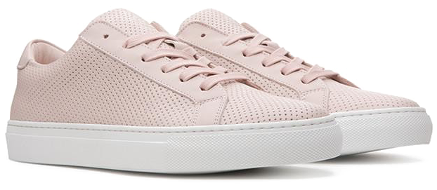 Pink Casual Low Top Sneakers PNG