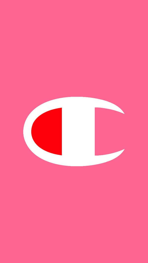 Pink Champion Logo Wallpaper