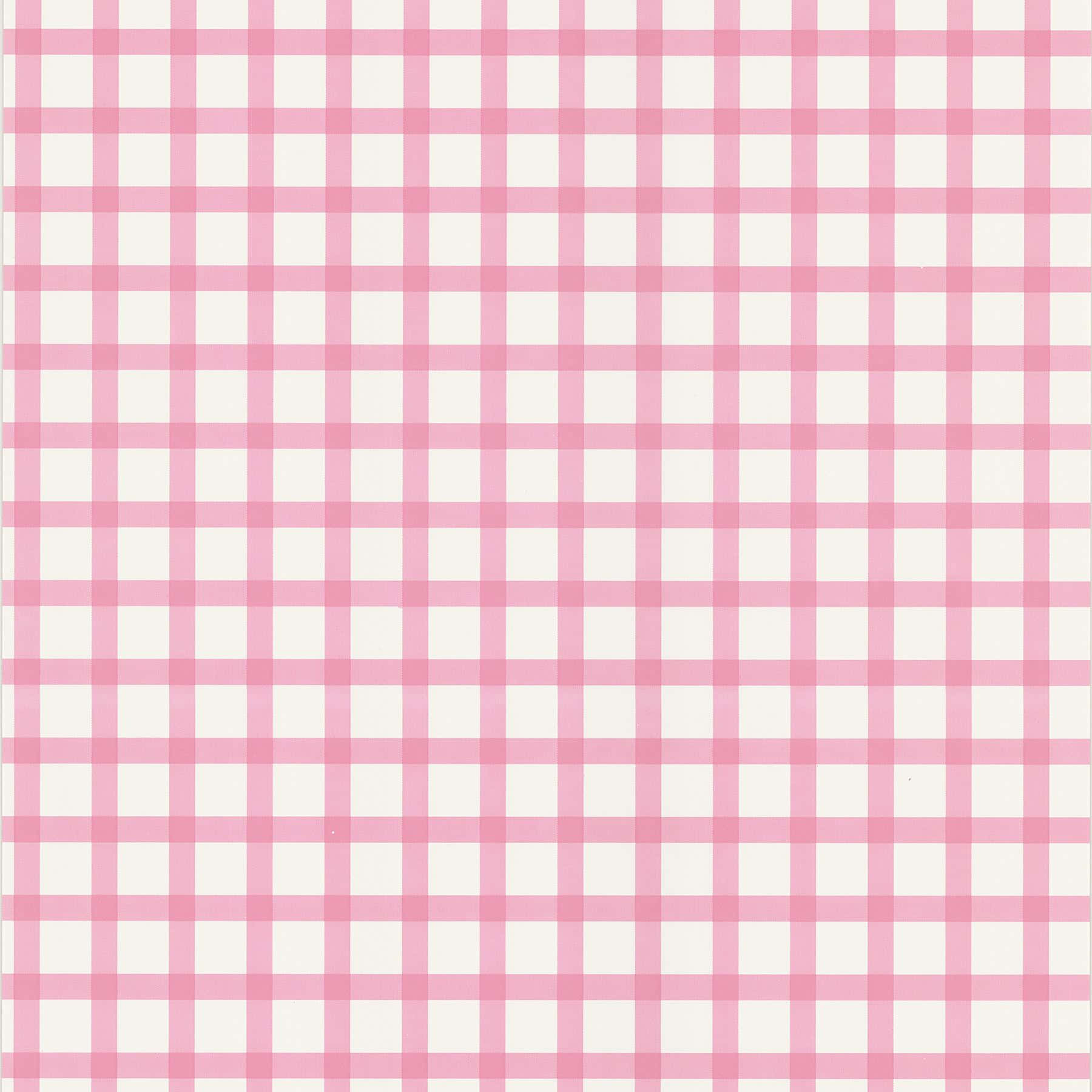 Trendy Pink Checkered background Wallpaper