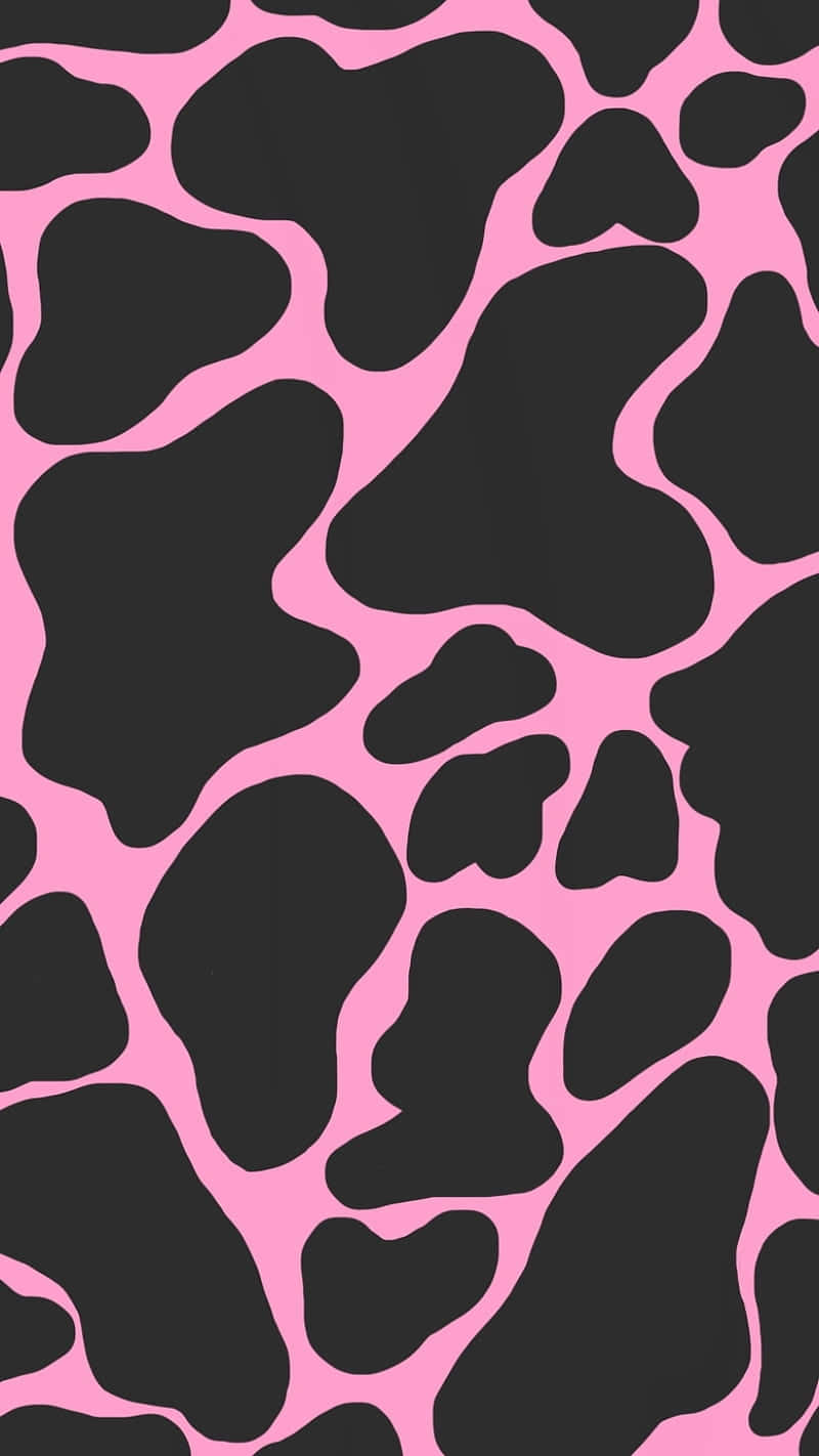 Pink Cheetah Print Pattern Wallpaper