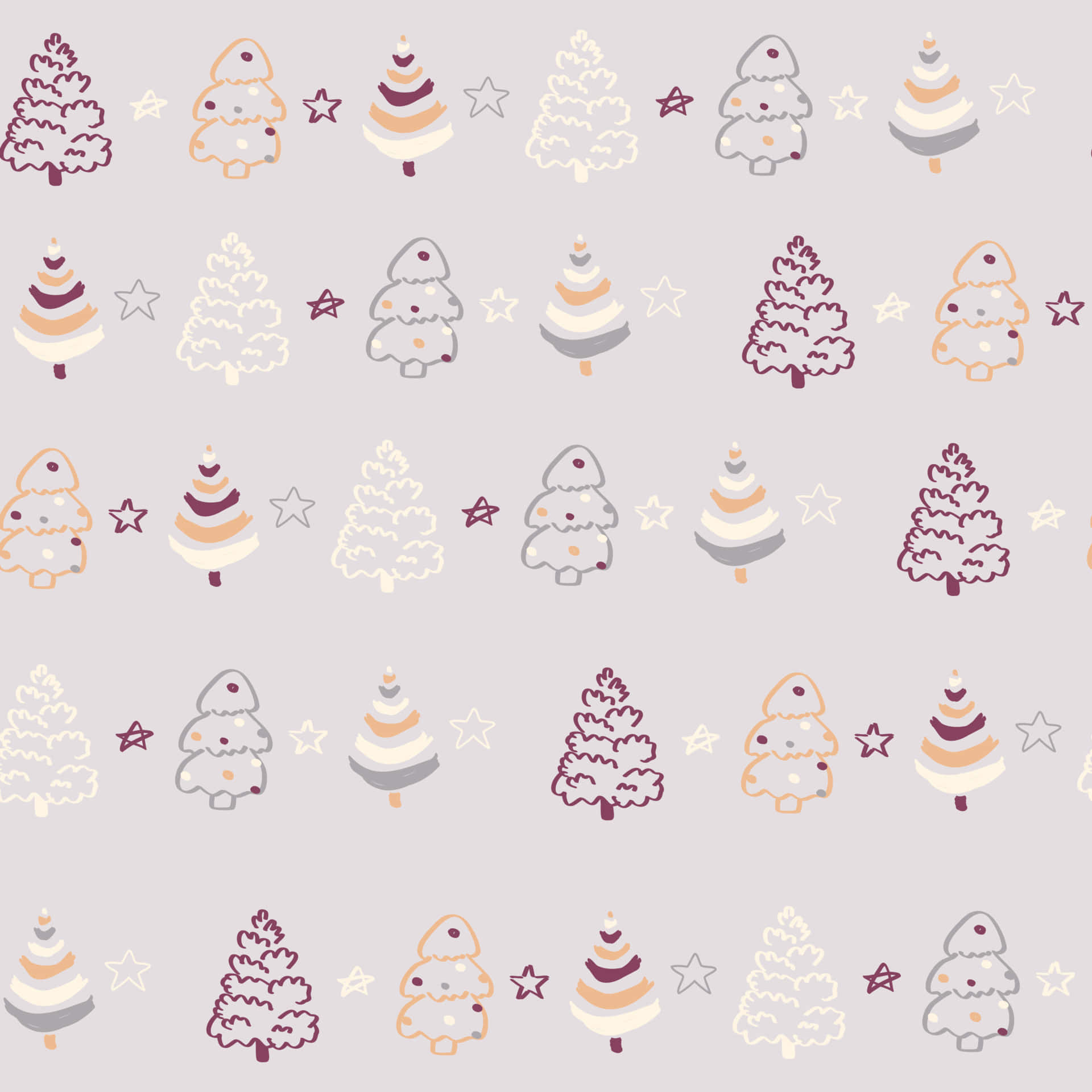 Brighten up your Christmas this year with a beautiful pink Christmas tree Wallpaper