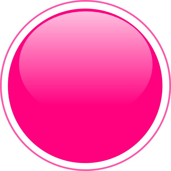 Pink Circle Button Design PNG