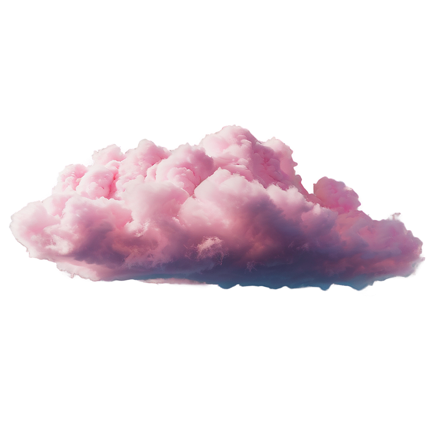 Pink Cloud A PNG