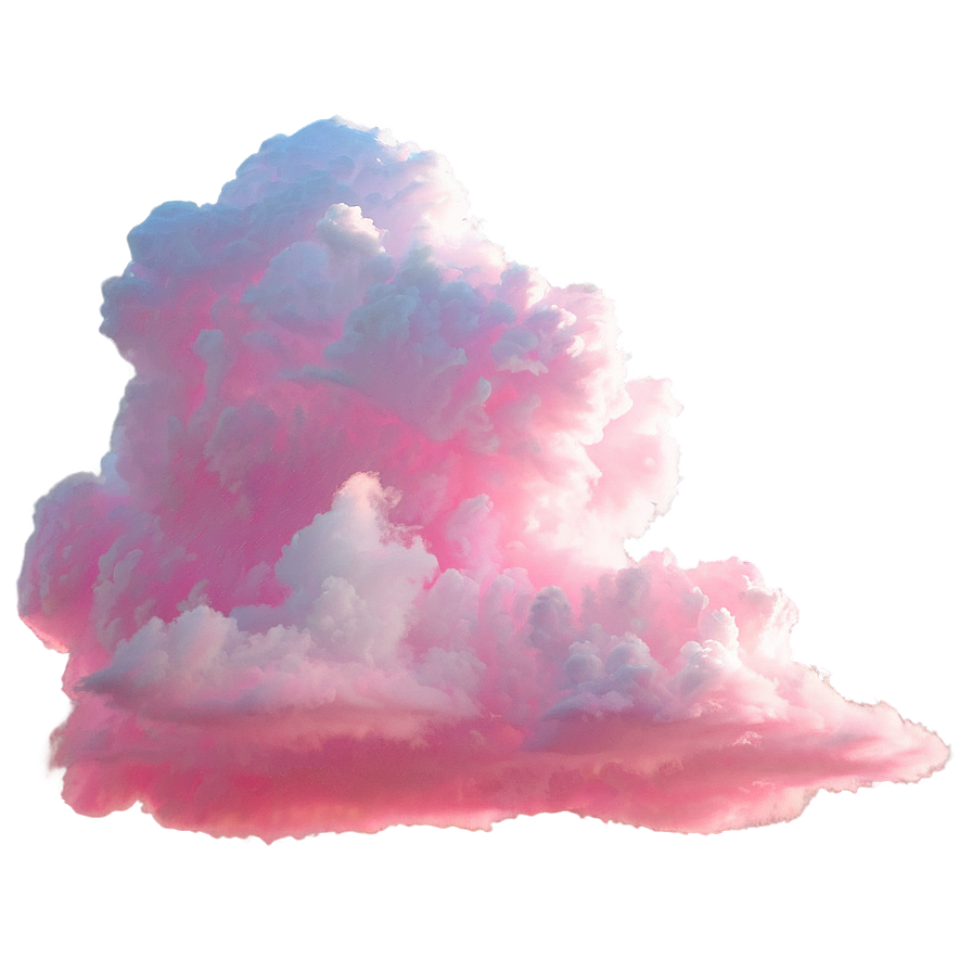 Pink Cloud At Dawn Png 2 PNG