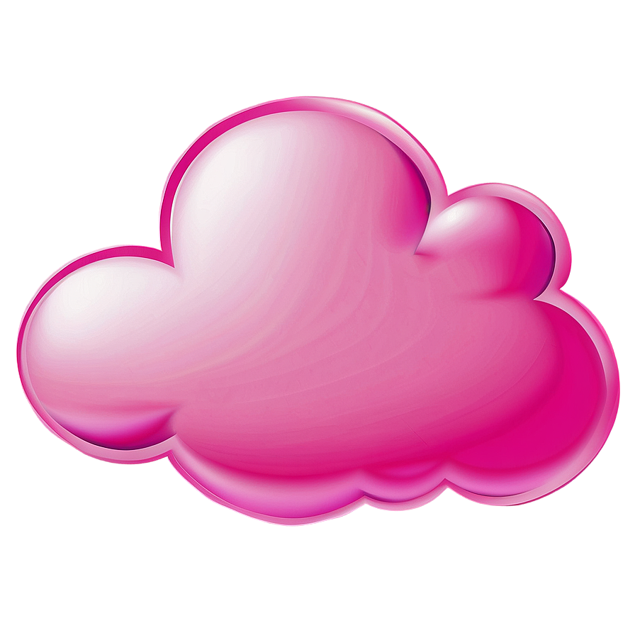 Pink Cloud Clipart Png Smu PNG