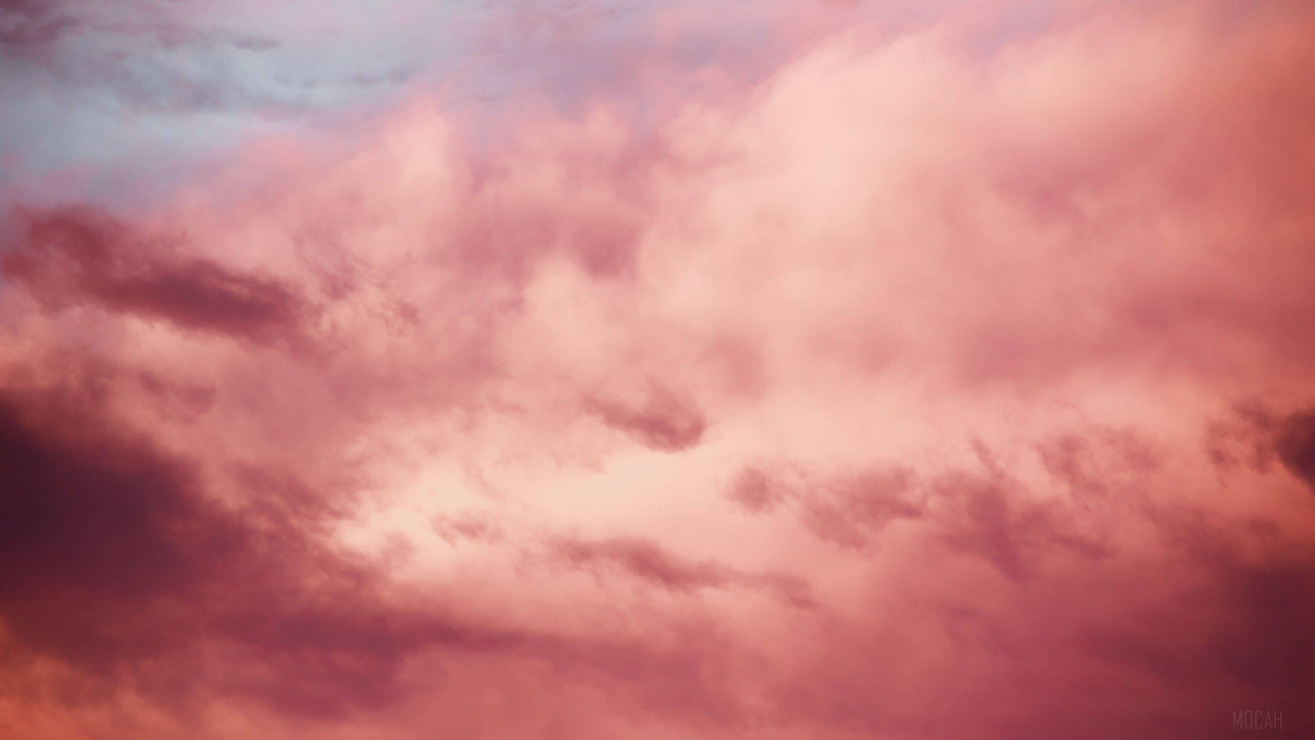 Pink Cloud Cover Wallpaper