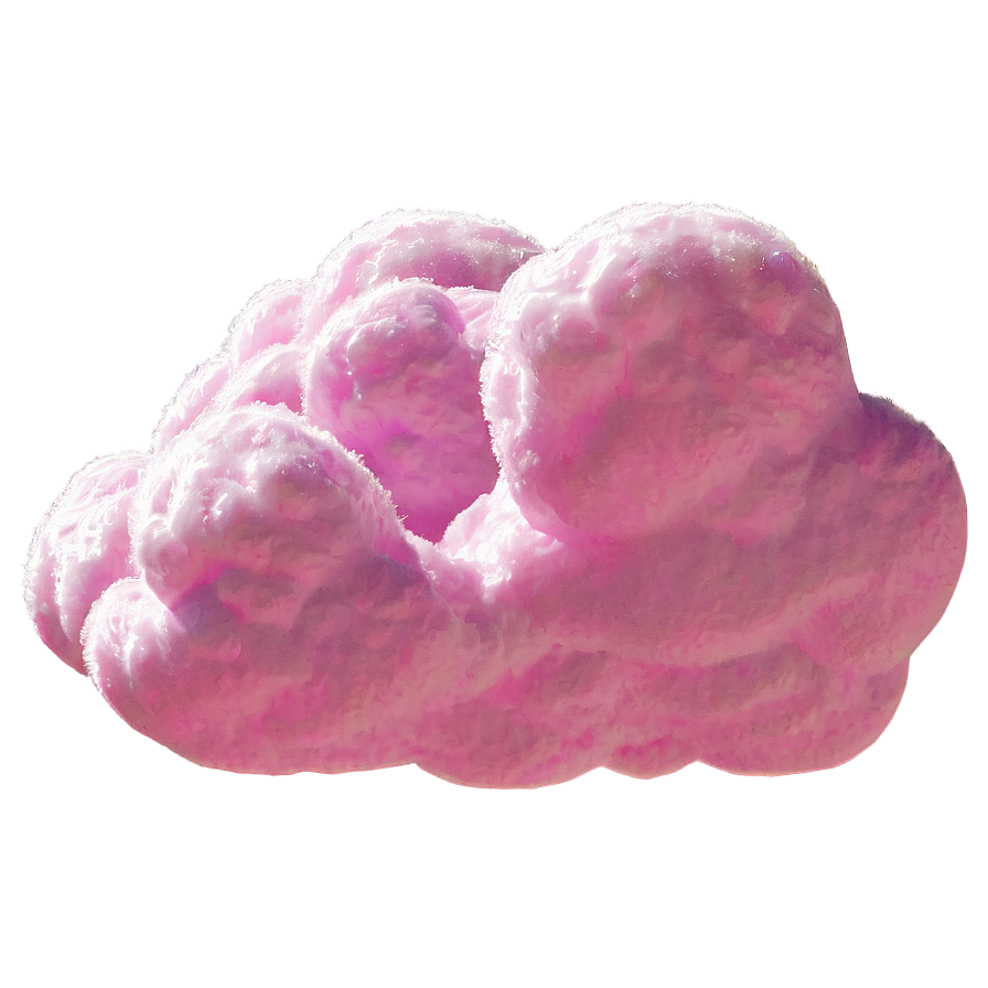 Pink Cloud D PNG