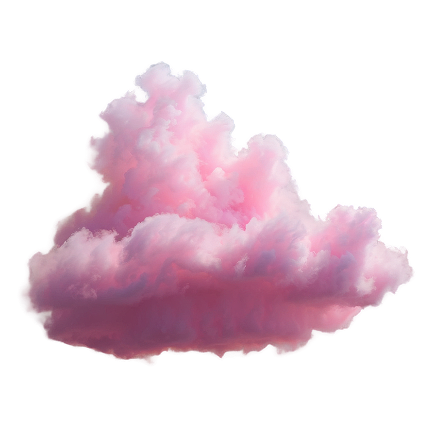 Pink Cloud Ethereal Scene Png 69 PNG