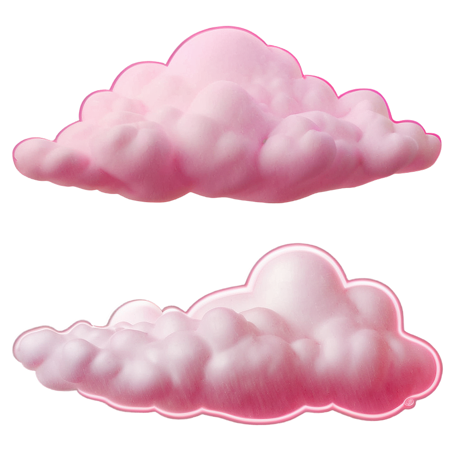 Pink Cloud Ethereal Scene Png 81 PNG