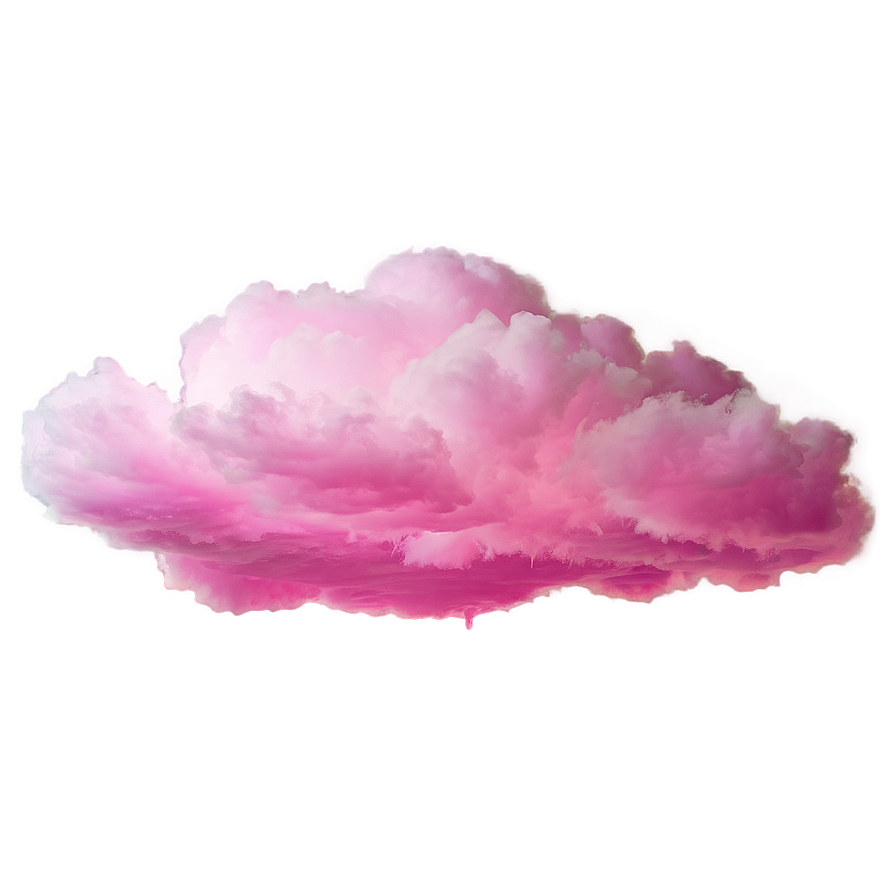 Pink Cloud In Sunrise Png Hkb PNG