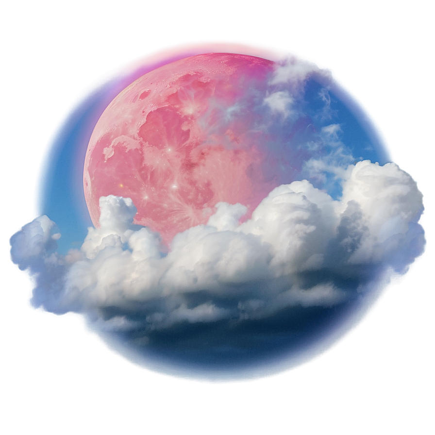 Pink Cloud Photography Png 06252024 PNG