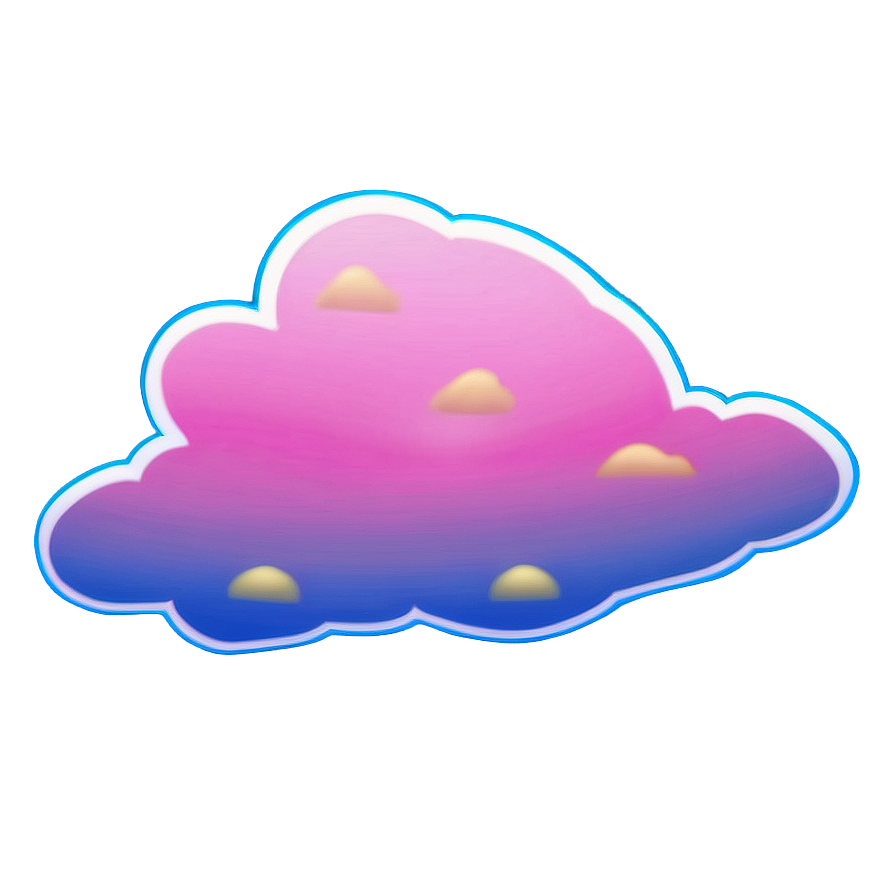 Pink Cloud Sunset Png Gbb49 PNG