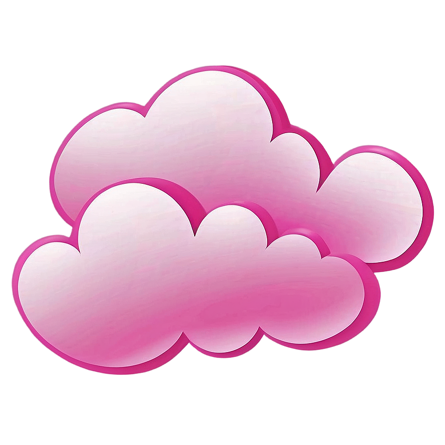 Pink Cloud With Light Flares Png Dvy67 PNG