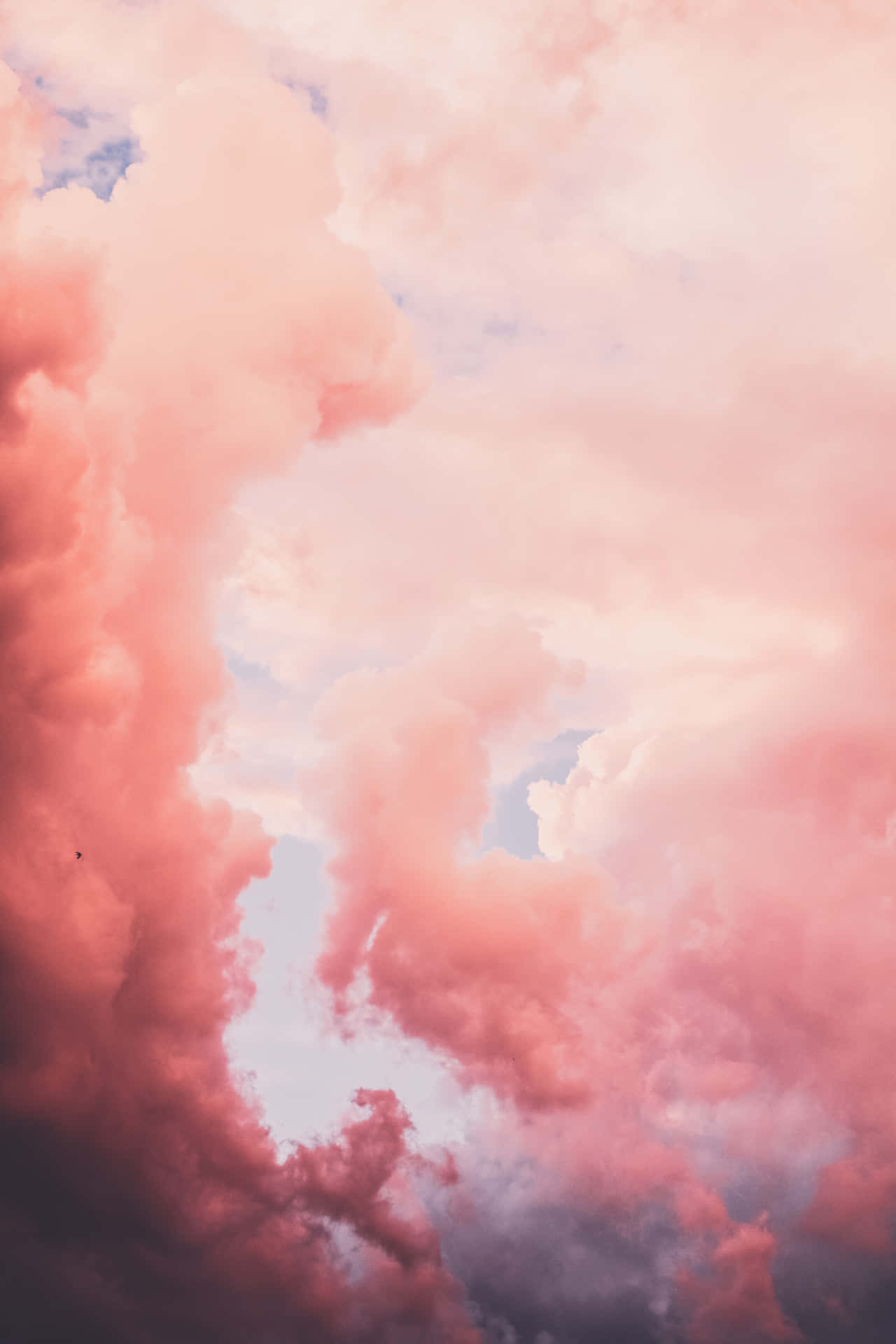 Pink Clouds Background 4000 X 6000 Background