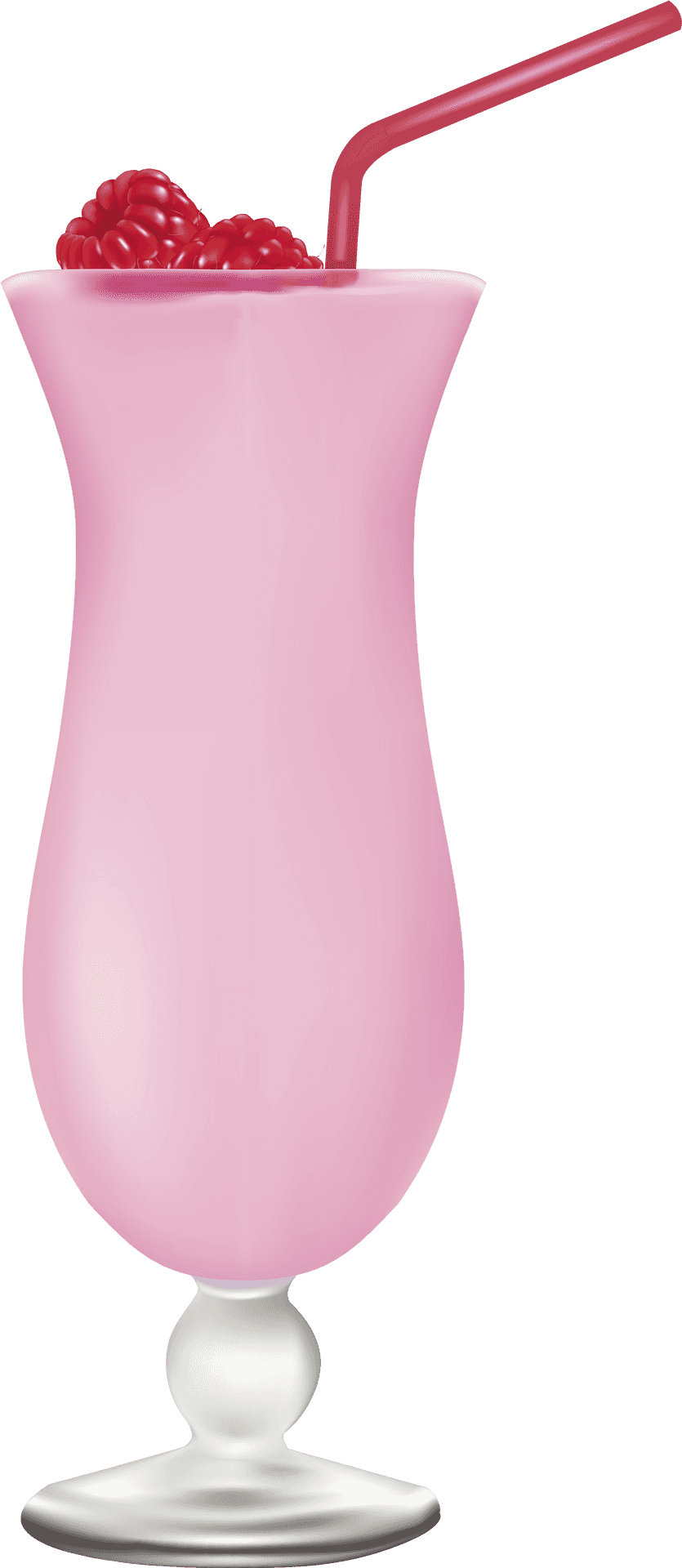 Pink Cocktail Hurricane Glass PNG