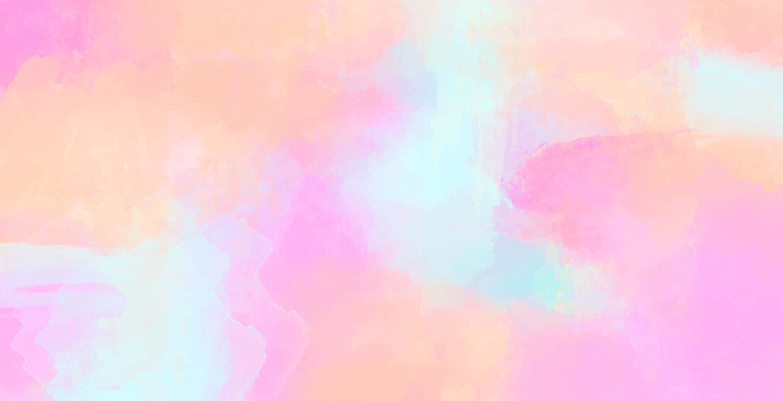 A Pink And Blue Abstract Painting Wallpaper