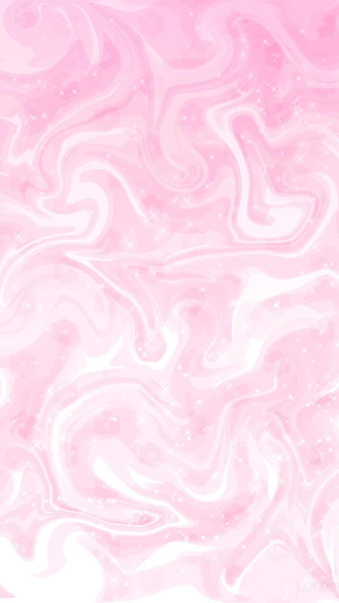 Pink Marble Cotton Candy Wallpaper