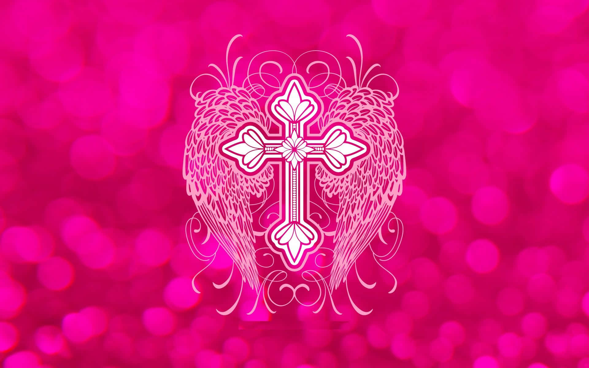 pink cross images