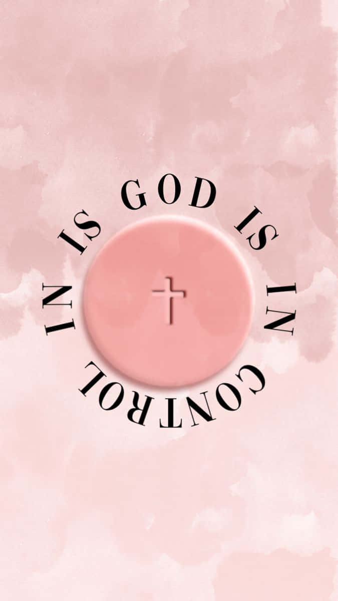Shine your light with this beautiful pink cross. Wallpaper