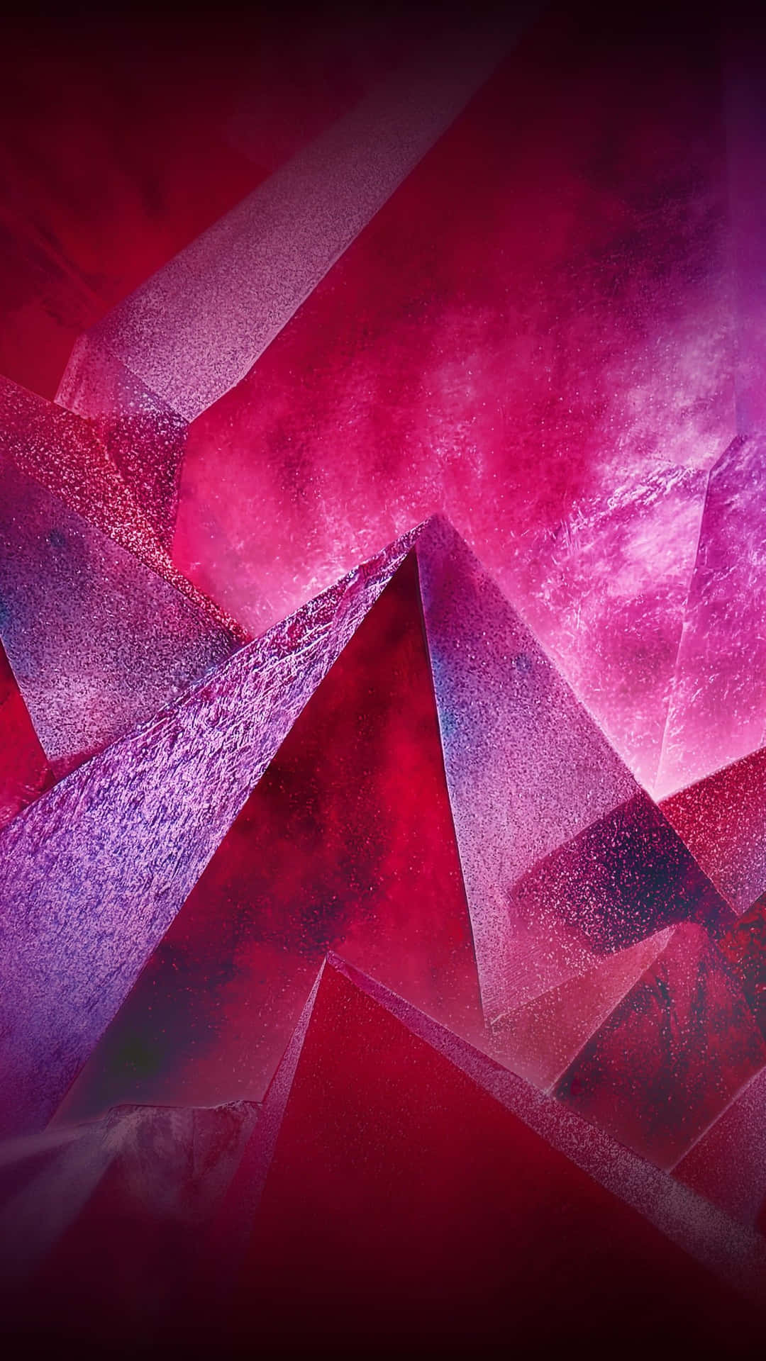 Aesthetic Pink Crystal Quartz Cluster Wallpaper