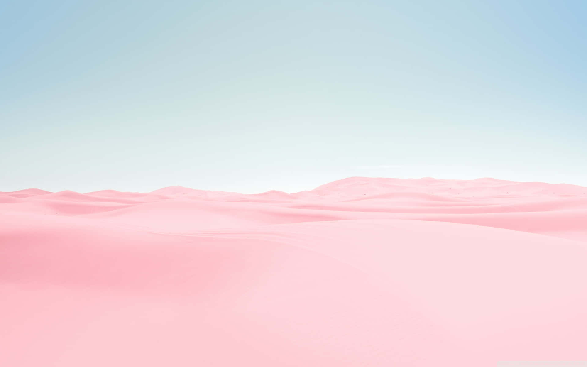 Pink Desert Serenity Background Wallpaper